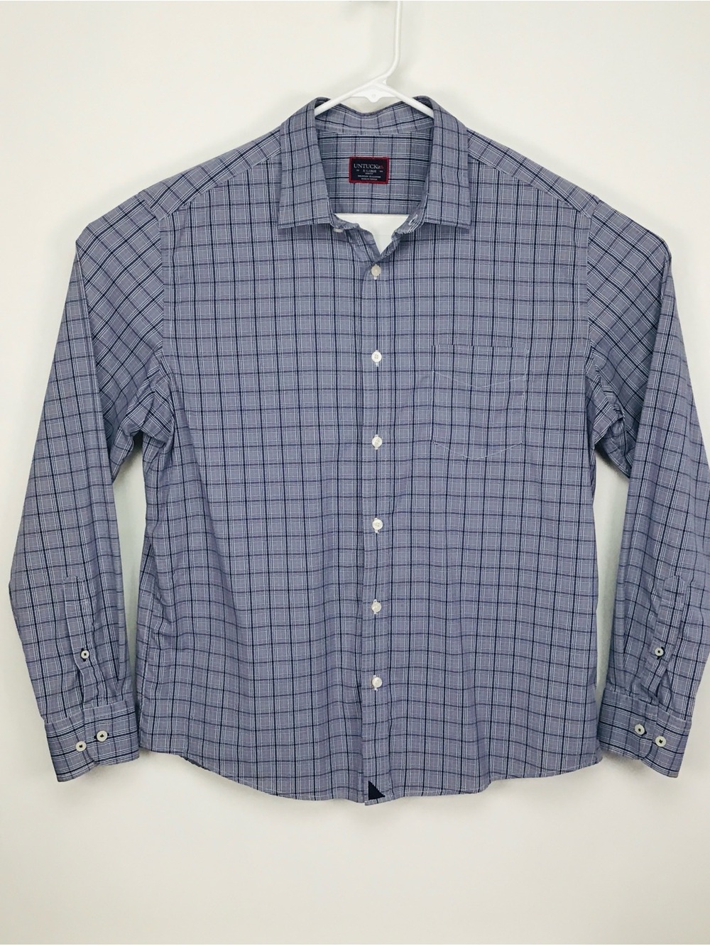 UNTUCKit Narsai men’s long sleeve button up shirt XL slim fit